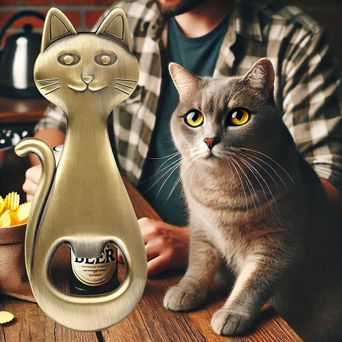 Cat Beer Bottle Opener, Cat Gifts - Image 7
