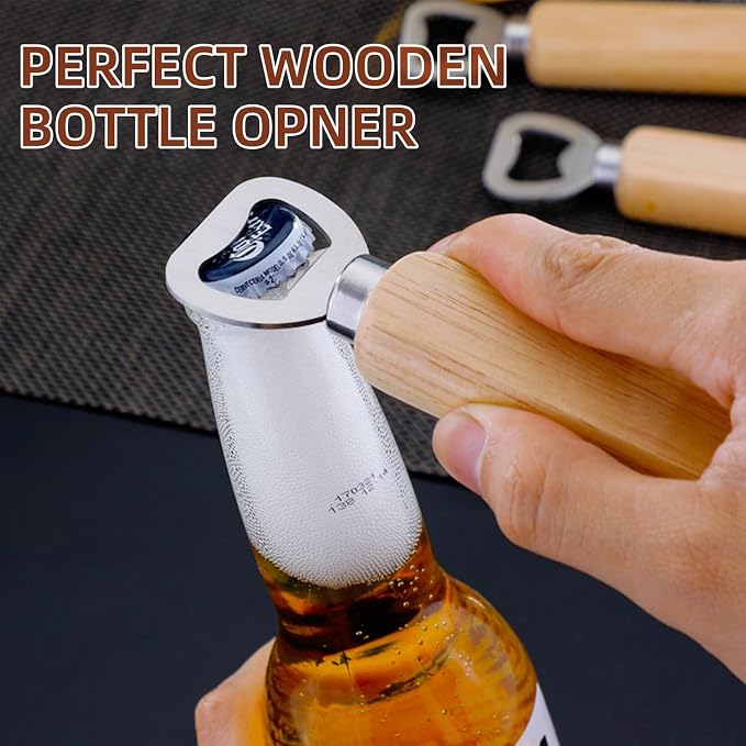 100 Pcs Wooden Bottle Opener - Image 4