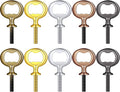 Patelai 10 Pieces Metal Bottle Opener Kit Blank Stainless Steel Bottle Opener by Patelai