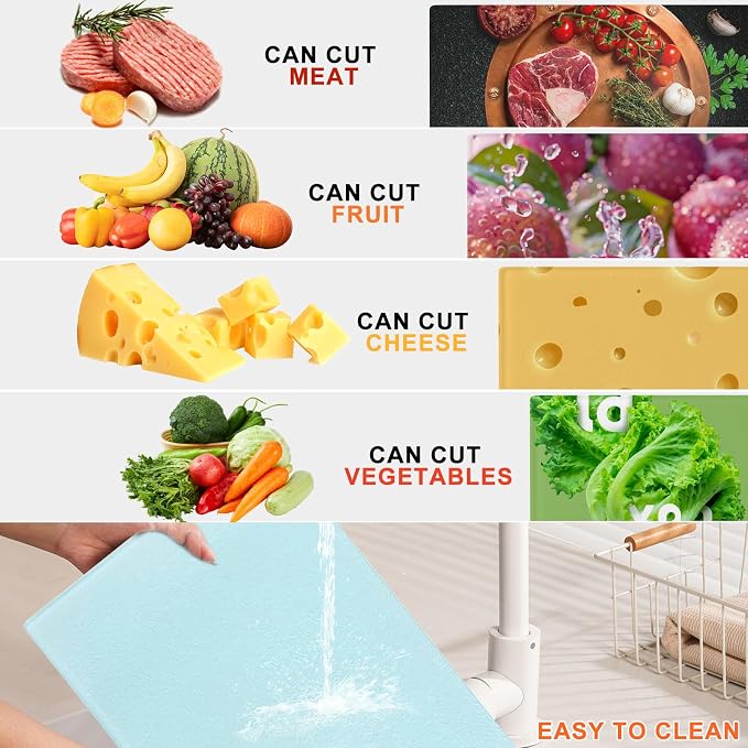 6Pcs Sublimation Cutting Board Blanks, 15x11 Inch Tempered Glass Sublimation - Image 5