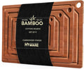 Hiware 4 Pieces Extra Large Wooden Cutting Boards Set- Bamboo Cutting Boards by HIWARE