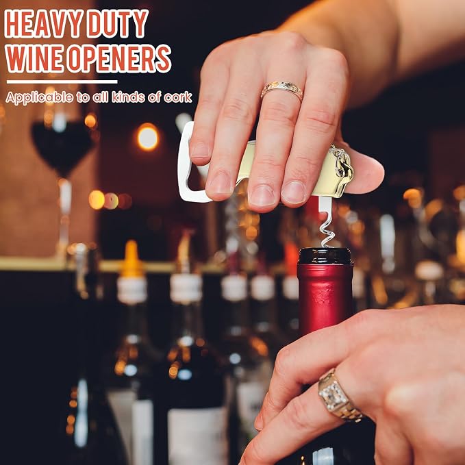 Ziliny 24 Pcs Bottle Opener Keychain Bulk Wine Bottle Beer Opener Keychain - Image 5