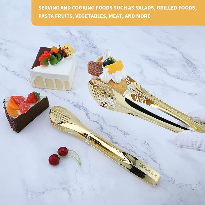 MSY BIGSUNNY Stainless Steel Buffet Tongs - Image 5