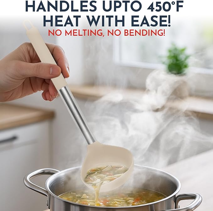Silicone Kitchen Utensils Set 24 Pieces 450 °F Heat Resistant - Image 5