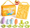 Jar Melo Dough Tool Set, Dough Accessories Includes Cutters, Safety Scissors by JarMel%C3%B3
