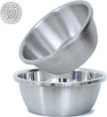 304 Stainless Steel Microporous Colander, 1.5QT Large Capacity by Paoli