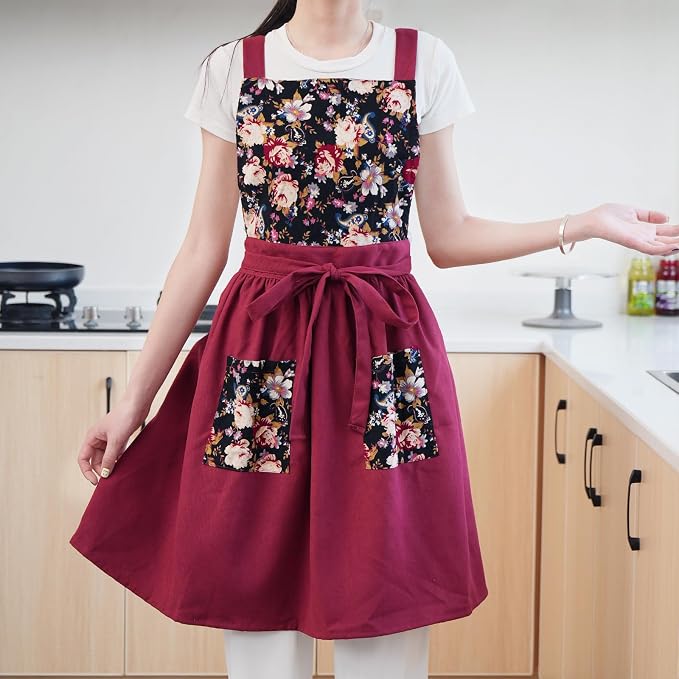Pinknoke Vintage Pinafore Apron Dress - Image 2