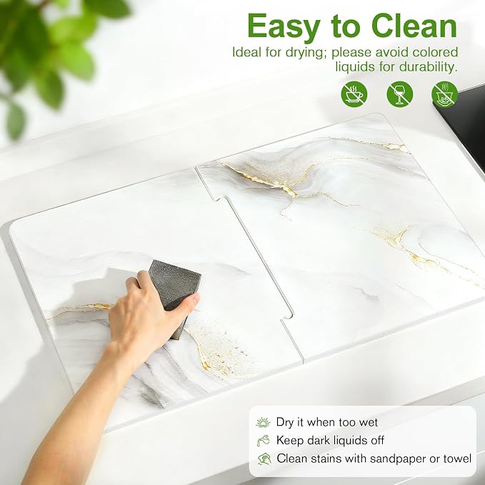 Luxspire Large Stone Drying Mat - Image 4