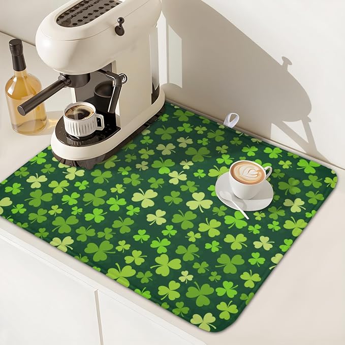 St. Patrick's Day Dish Drying Mat - Image 7