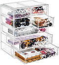 Sorbus Acrylic Makeup Organizer Set, 7-Drawer Vanity & Countertop Cosmetic by Sorbus