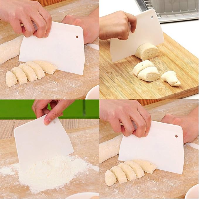 Luckycivia 3-Piece Trapezoidal Plastic Scraper - Image 4