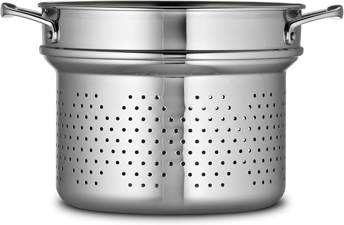 Tramontina Signature Stainless Steel Pasta Strainer Insert - Image 6