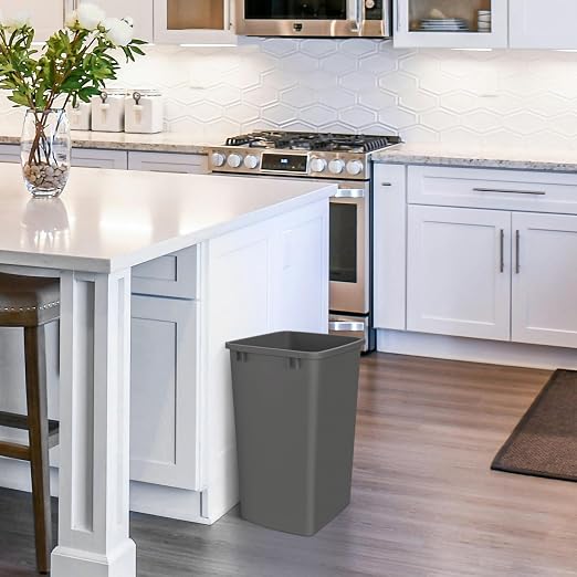 Rev-A-Shelf Polymer Replacement 35 Quart Trash Bin Recycle Waste Garbage - Image 9