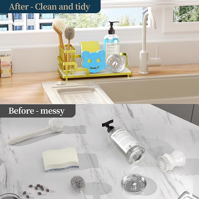 Consumest Sponge Holder for Kitchen Sink - Image 4