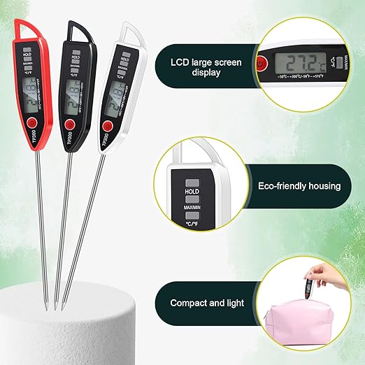 Copkim 6 Set Waterproof Food Thermometer - Image 3