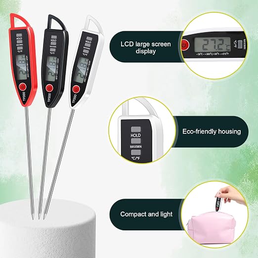 Copkim 12 Set Waterproof Food Thermometer - Image 3