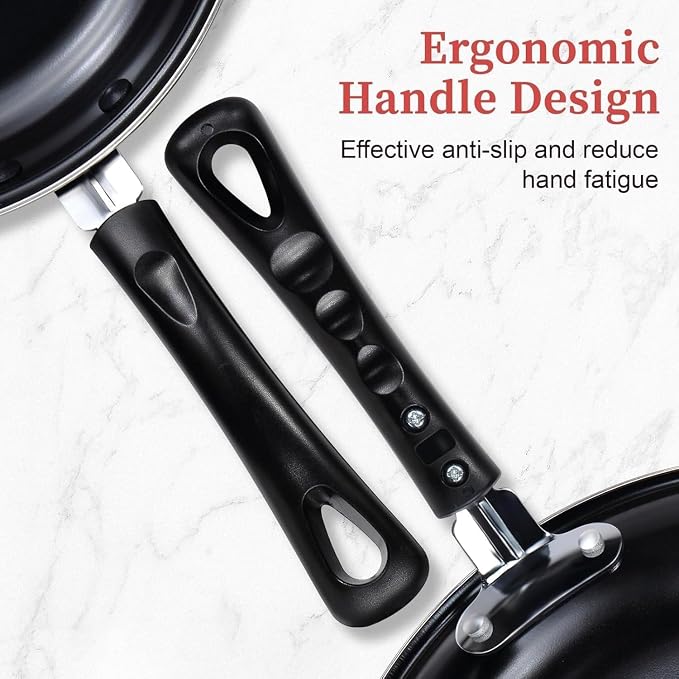 hunnycook Nonstick Frying Pan Set - Image 5