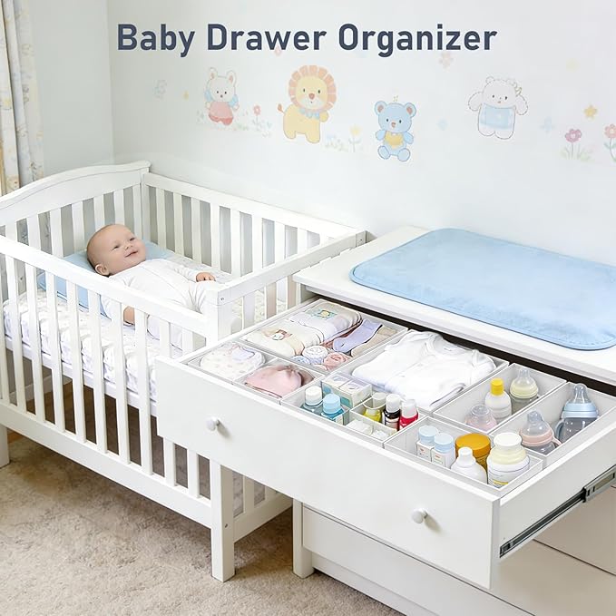 DIMJ Drawer Organizer Clothes - Image 2