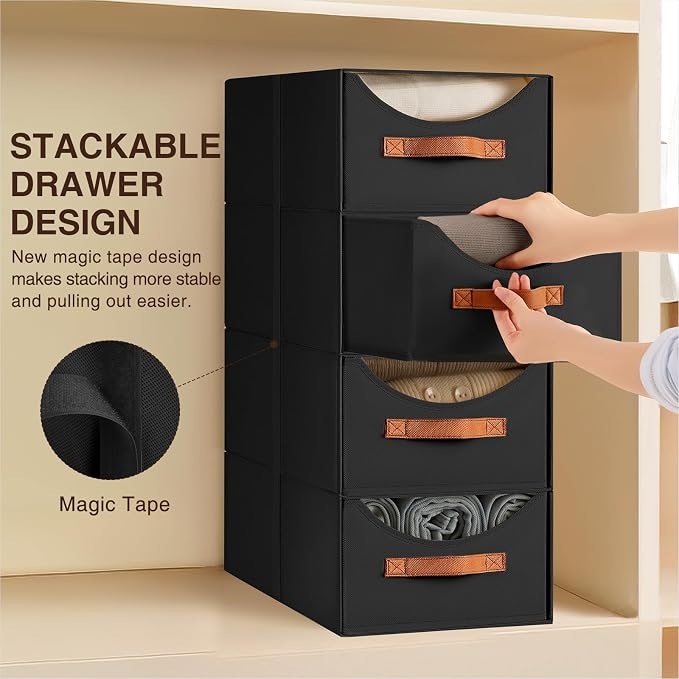Homsorout Stackable Storage Drawers - Image 7