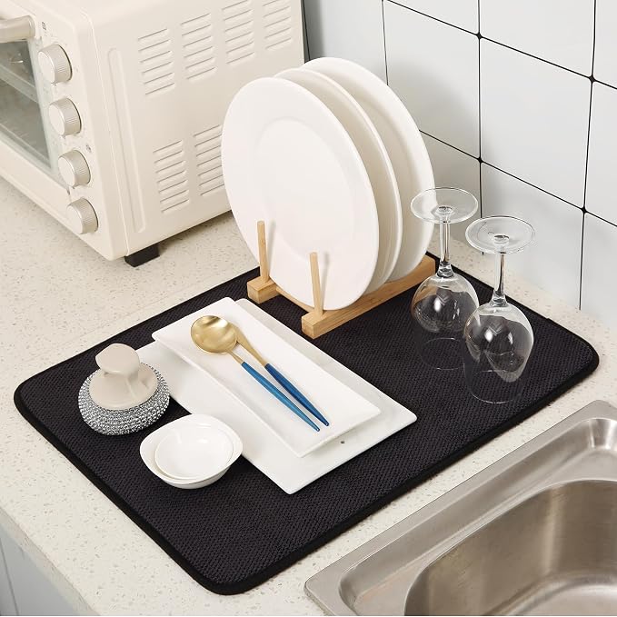 2 Pack Microfiber Dish Drying Mat - Image 5