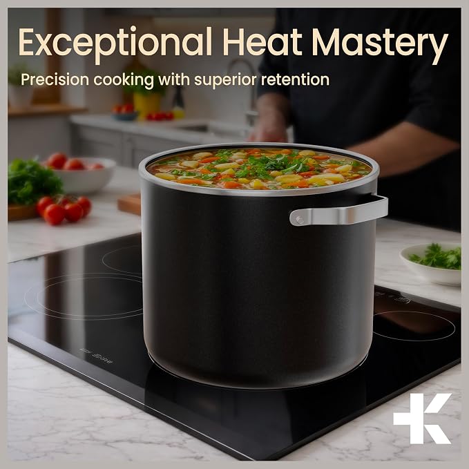 Bakken 8.5 Quart Ceramic Coated Stock Pot - Image 9