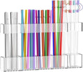 9.5” Large Acrylic Straw Holder by Rycid
