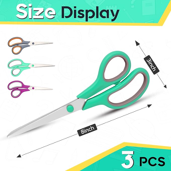 Scissors 8.5 Inch scissors all purpose - Image 2