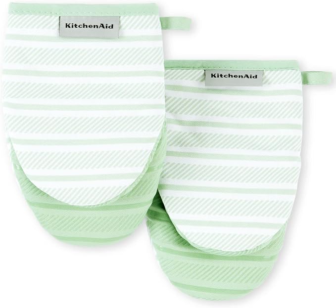 KitchenAid Albany Mini Oven Mitt 2-Pack Set by KitchenAid