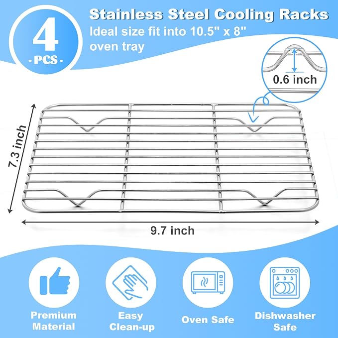P&P CHEF Baking Cooling Rack Set - Image 2
