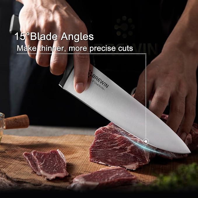Brewin Professional Kitchen Knives, Japanese Cooking Knife - Image 3