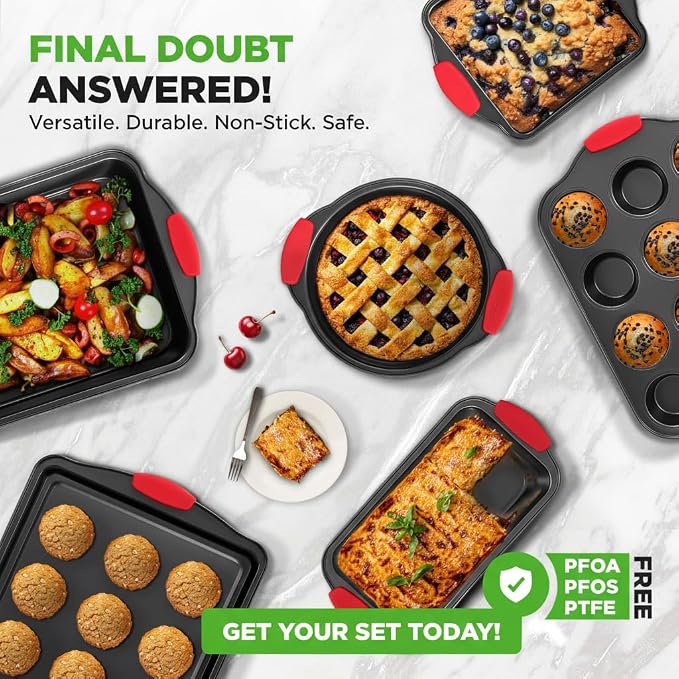 NutriChef Baking Pans Set - Image 5