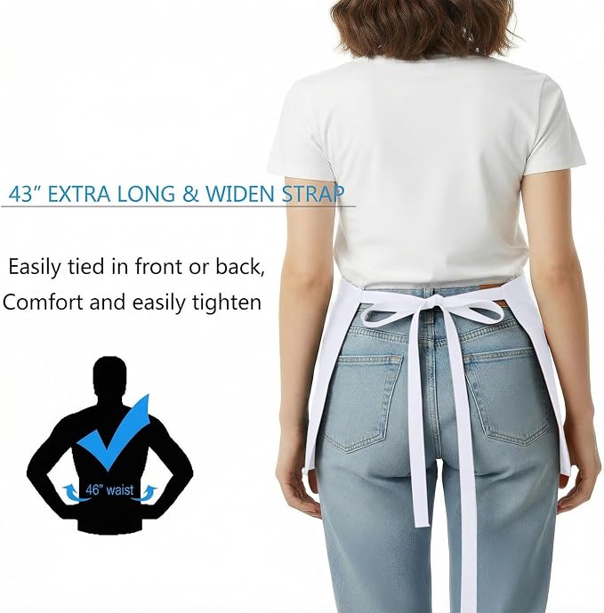 BOHARERS Waist Apron with 3 Pockets - Image 6