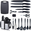 RAXCO Kitchen Utensils Set For Cooking-7 Cooking Utensils, 5 Kitchen Utensils by RAXCO