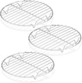 P&P CHEF Round Cooking Rack, Fits Air Fryer/Stockpot/Pressure Cooker/Round Cake by PPCHEF