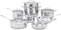 Cuisinart Contour Stainless 13-Piece Cookware Set by Cuisinart