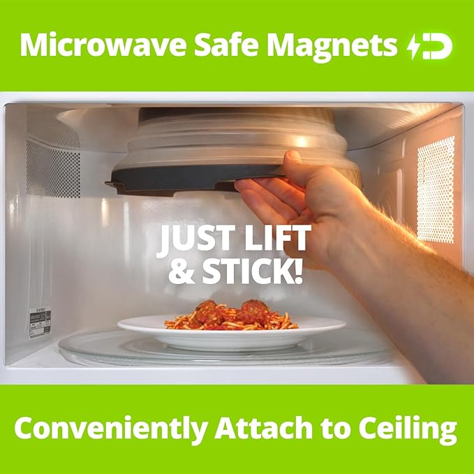 HOVER COVER Magnetic Microwave Splatter Cover - Image 4