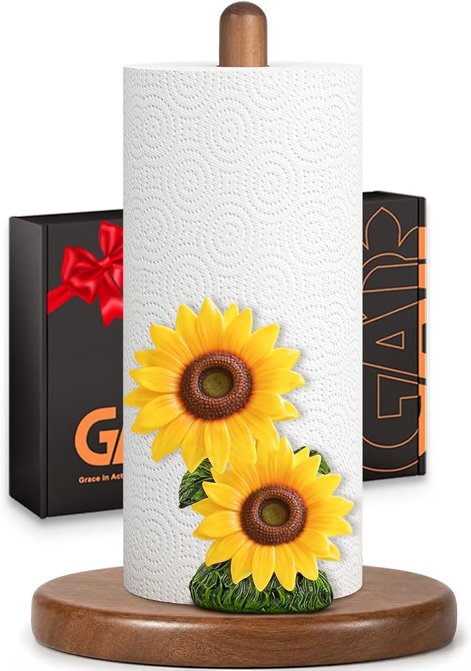 Sunflower Paper Towel Holder, Gifts by Unknown