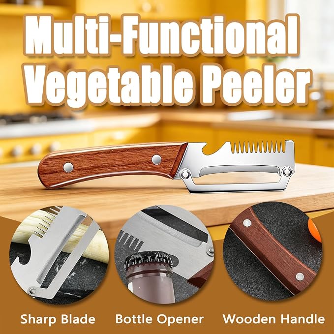 2Pcs Multi Functional Vegetable Peeler - Image 2