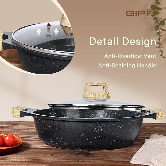 GiPP 6QT Nonstick Stock Pot - Image 6