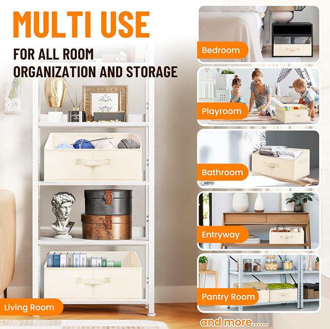 Criusia Closet Organizers Bins 4 Pack - Image 5