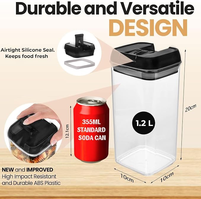 Shazo Airtight Food Storage Containers - Image 2