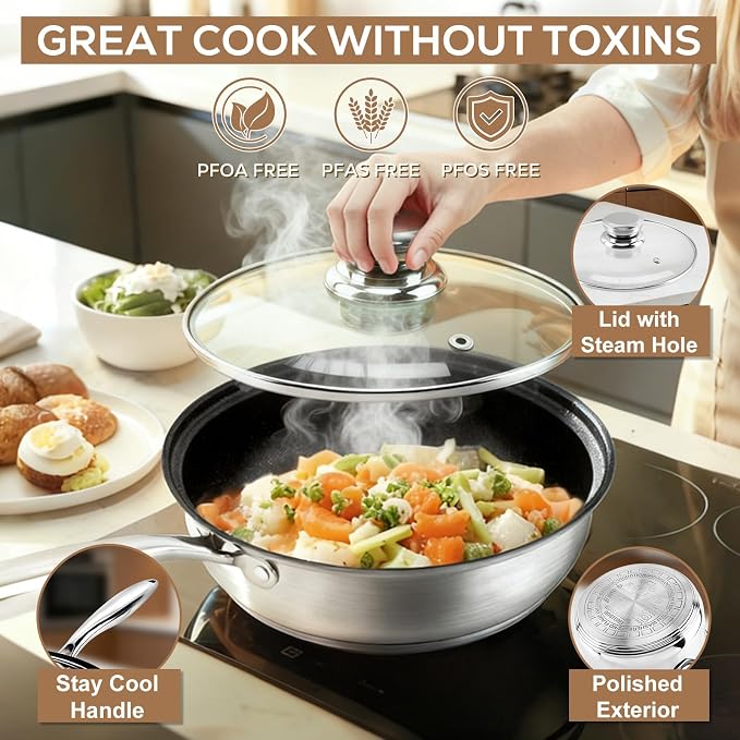 Stainless Steel Cookware Set - Image 3