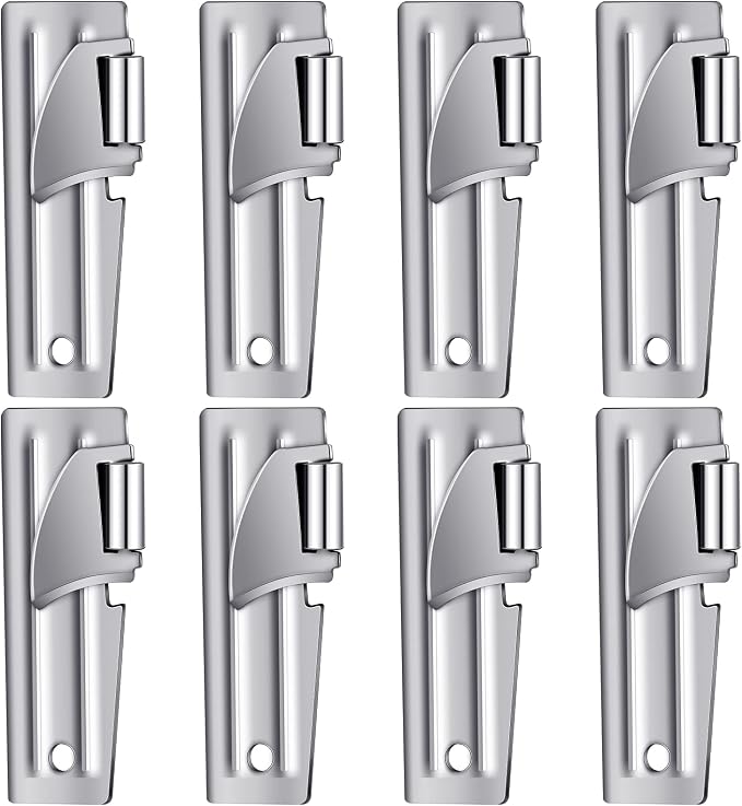 Chumia 8 Pieces P-51 Camping Can Opener Stainless Steel Military Survival Army by Chumia