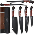 DRGSKL Kitchen Knife Set with Bag by ProfessionalKitchenKnife