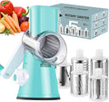 Ourokhome Rotary Cheese Grater Hand Crank, Kitchen Shredder Speed Mandolin by Ourokhome