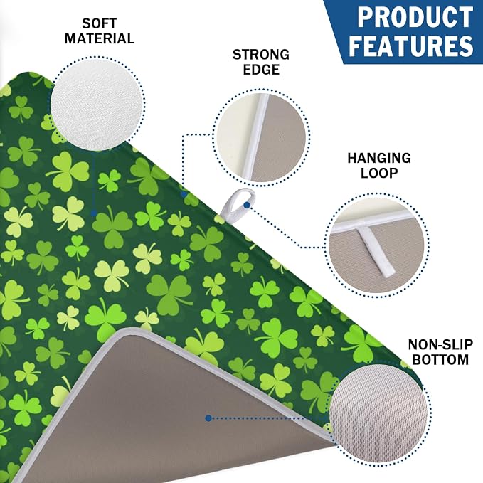 St. Patrick's Day Dish Drying Mat - Image 3