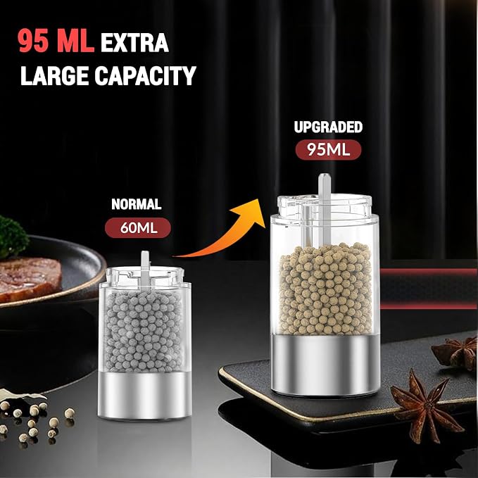 Electric Salt and Pepper Grinder Set - Image 3