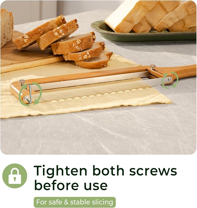 keechee Sourdough Bread Knife – Extra Large Bread Slicer - Image 7