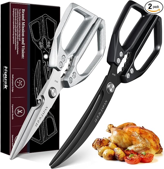 HUUSK Kitchen Scissors Set by HuuskKnife