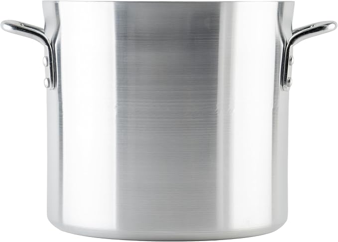 Winco Elemental Aluminum, 12 Qt Stock Pot - Image 2